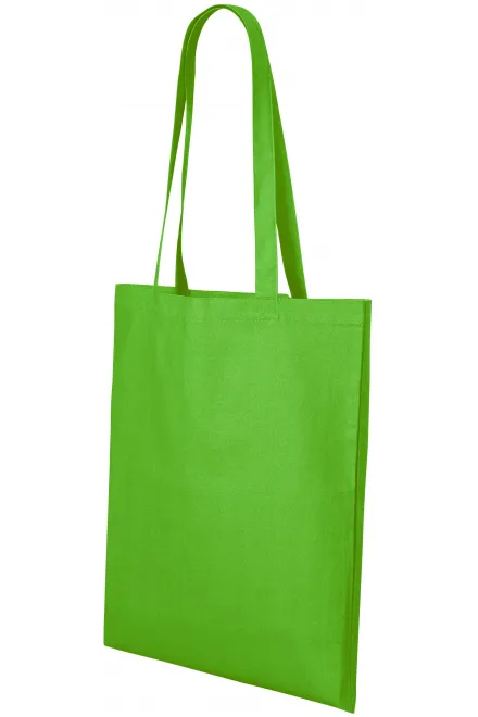 Bavlnená nákupná taška, jablkovo zelená