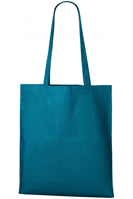 Bavlnená nákupná taška - petrol blue, uni
