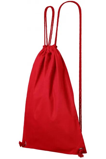 Bavlnený ľahký batoh, červená