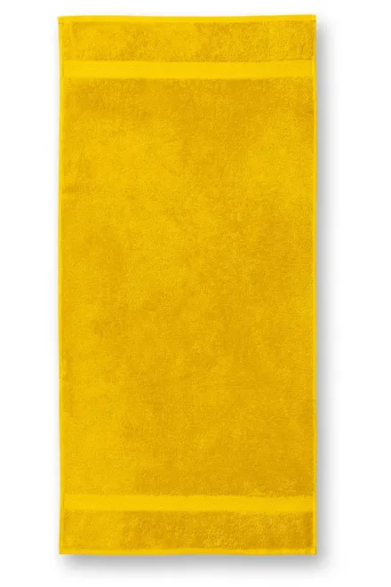 Bavlnený uterák hrubší, žltá