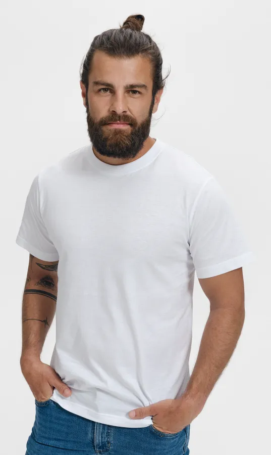 Tričko klasické, biela Tričko klasické, biela