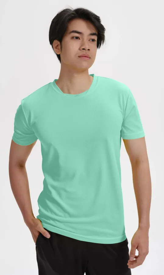 Tričko s asymetrickým priekrčníkom, mätová Tričko s asymetrickým priekrčníkom, mätová