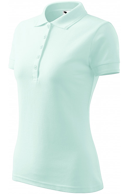 Dámska elegantná polokošeľa, ľadová zelená, krátke tričká