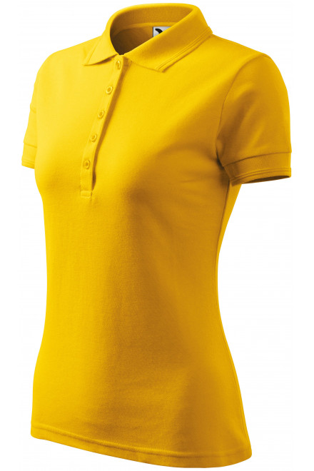 Dámska elegantná polokošeľa, žltá, dámske tričká