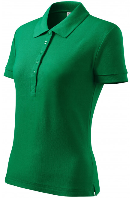 Dámska polokošeľa, trávová zelená, jednofarebné tričká