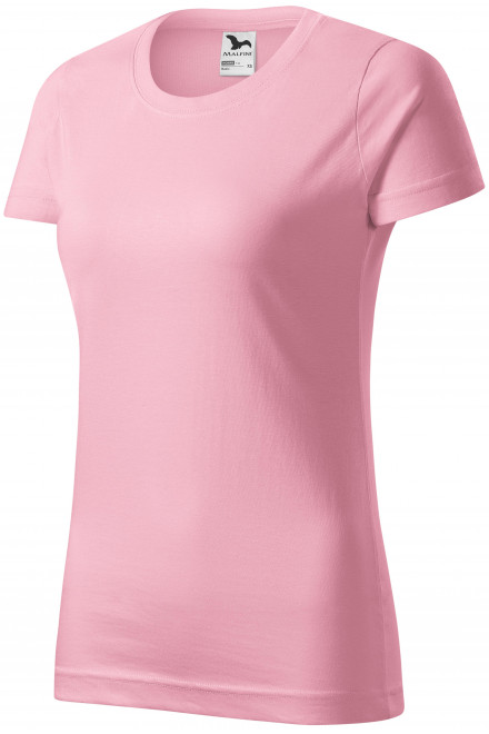 Dámske tričko jednoduché, ružová