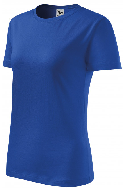 Dámske tričko klasické, kráľovská modrá, krátke tričká