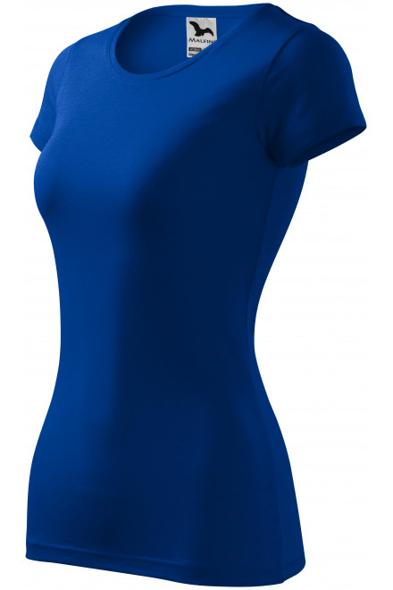 Dámske tričko zúžené, kráľovská modrá, jednofarebné tričká