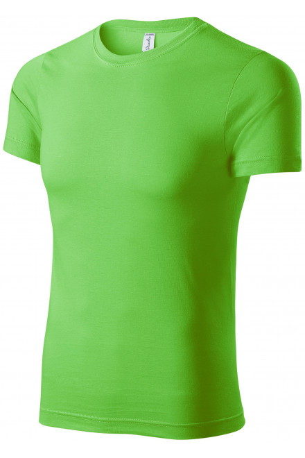Detské ľahké tričko, jablkovo zelená, krátke tričká