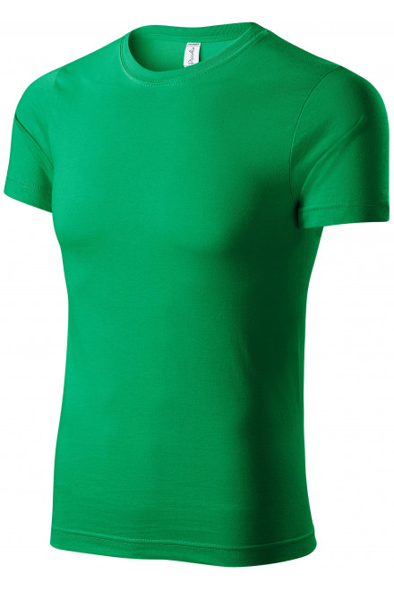 Detské ľahké tričko, trávová zelená, krátke tričká