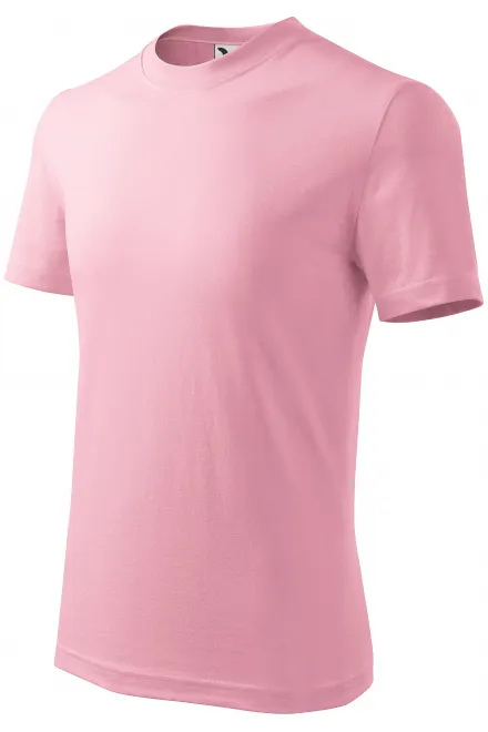 Detské tričko jednoduché, ružová