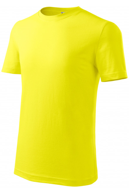 Detské tričko ľahšie, citrónová, žlté tričká
