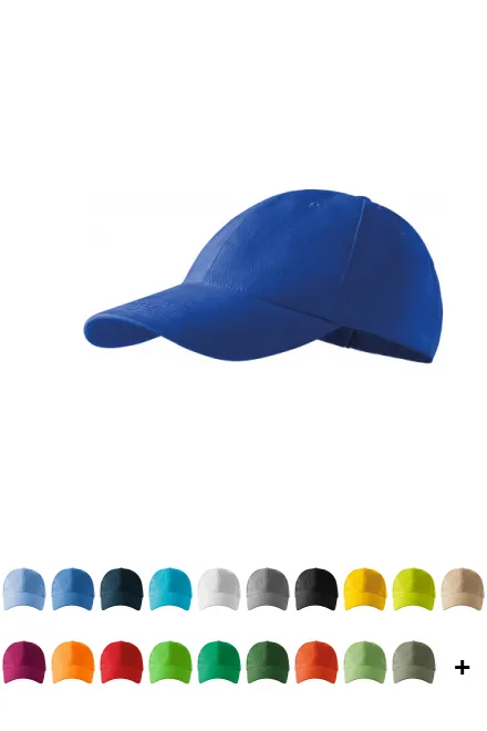 6-panelová šiltovka, kráľovská modrá