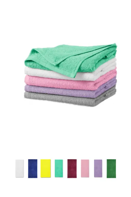 Bavlnený uterák, svetlo sivá