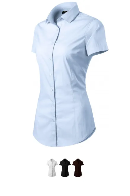 Dámska blúzka Slim fit, svetlo modrá