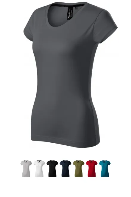 Exkluzívne dámske tričko, svetlo šedá