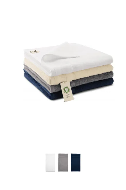 Osuška z organickej bavlny, mandľová