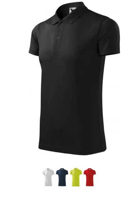 Polokošeľa športová, čierna