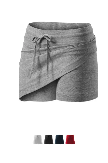 Sukňa dámska, tmavosivý melír