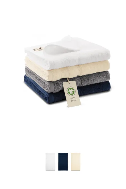 Uterák z organickej bavlny, starostrieborná