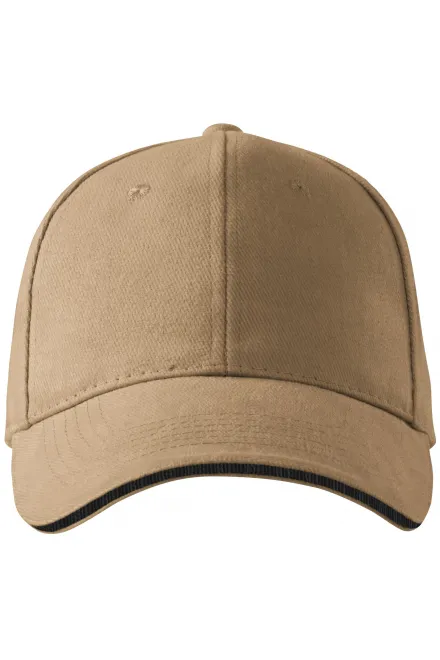 Kontrastná šiltovka - piesková, nastaviteľná