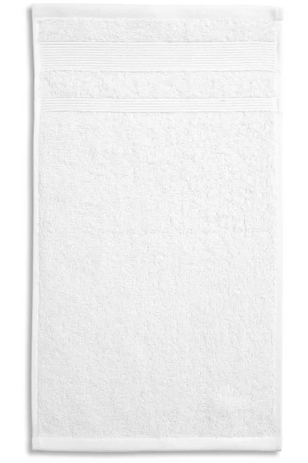 Malý uterák z organickej bavlny, biela