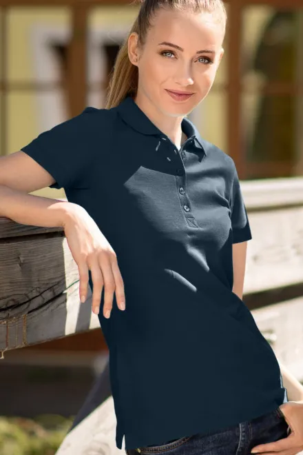Dámska polokošeľa, tmavomodrá