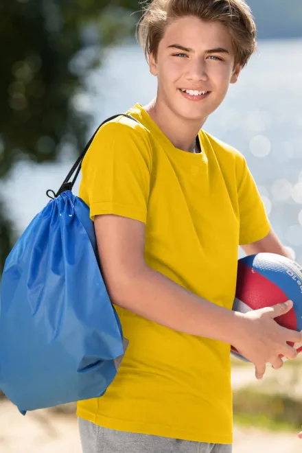 Športové tričko detské, žltá