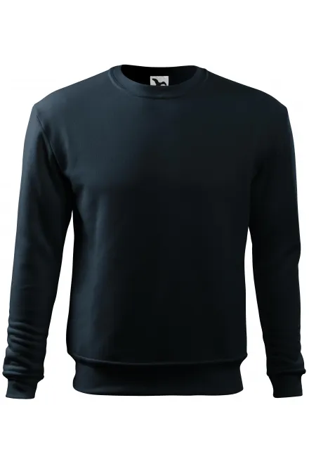 Mikina s hlavicovým rukávom, bez kapucne - tmavomodrá, 158cm / 12rokov