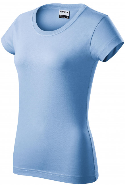 Odolné dámske tričko, nebeská modrá, tričká bez potlače