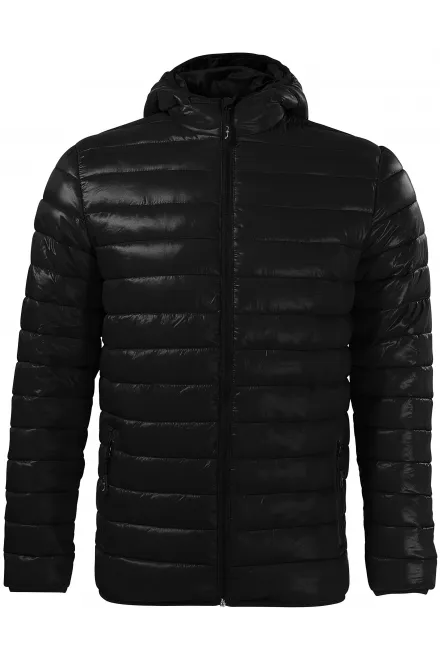 Pánska prešívaná bunda - čierna, S