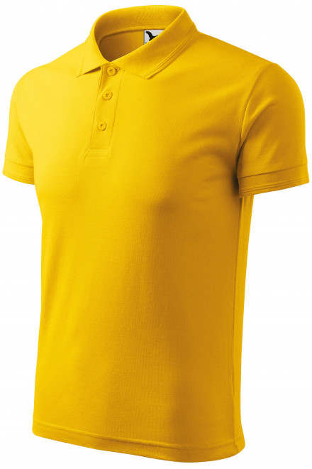 Pánska voľná polokošeľa, žltá, žlté tričká
