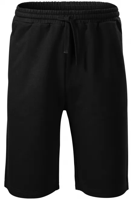 Pánske teplákové šortky - čierna, L