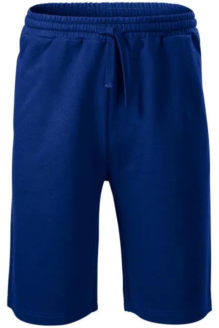 Pánske teplákové šortky - kráľovská modrá, L