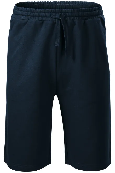 Pánske teplákové šortky - tmavomodrá, L