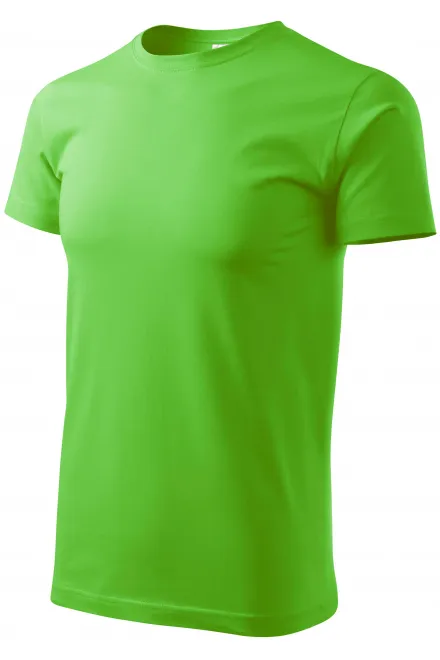 Pánske tričko jednoduché, jablkovo zelená