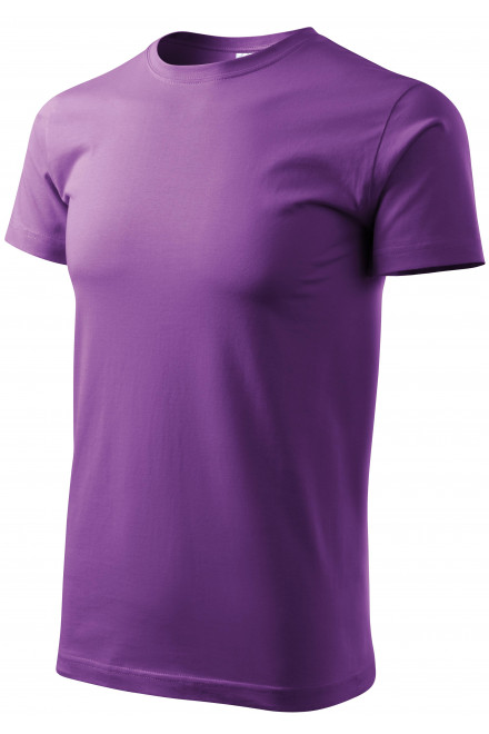 Pánske tričko jednoduché, fialová, tričká pánske
