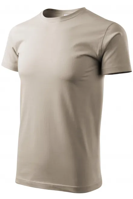 Pánske tričko jednoduché, ľadovo sivá