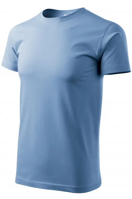 Pánske tričko jednoduché, nebeská modrá