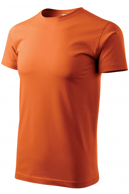 Pánske tričko jednoduché, oranžová, tričká pánske