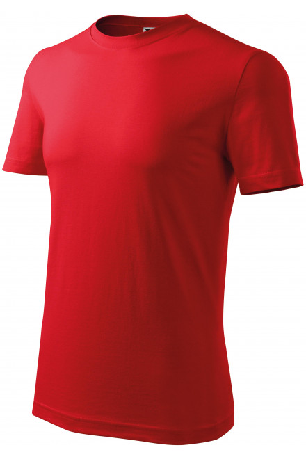 Pánske tričko klasické, červená, červené tričká