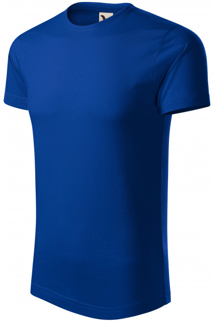 Pánske tričko, organická bavlna, kráľovská modrá, krátke tričká