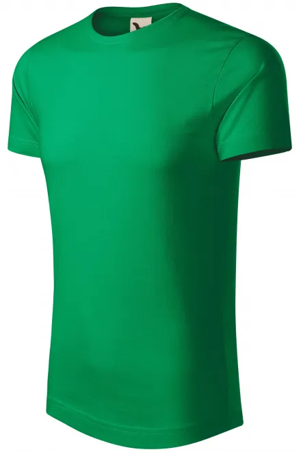Pánske tričko, organická bavlna, trávová zelená