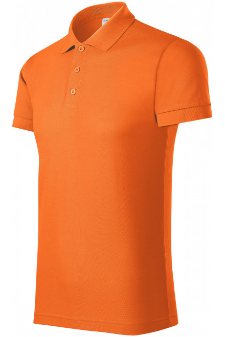 Pohodlná pánska polokošeľa, oranžová, tričká pánske