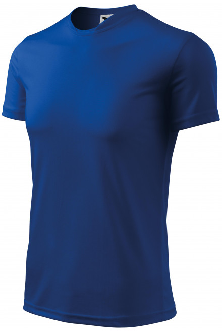 Športové tričko detské, kráľovská modrá, krátke tričká