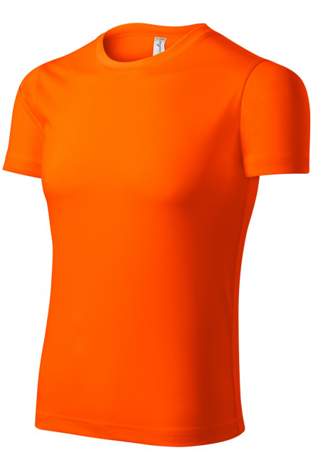 Športové tričko unisex, neónová oranžová, oranžové tričká