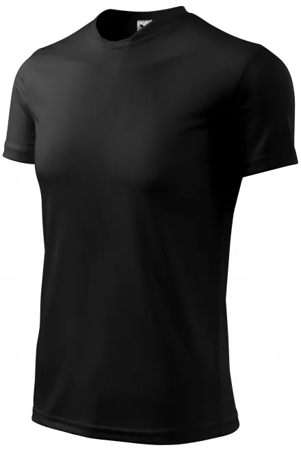 Tričko s asymetrickým priekrčníkom, čierna