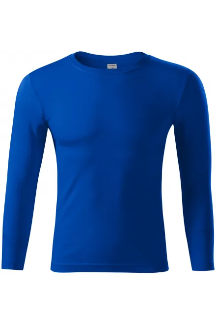 Tričko s dlhým rukávom, ľahšie - kráľovská modrá, L