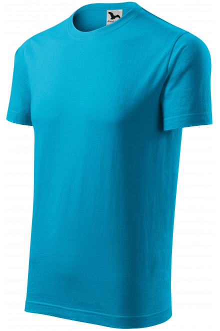 Tričko s krátkym rukávom, tyrkysová, modré tričká