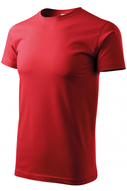 Tričko vyššej gramáže unisex, červená